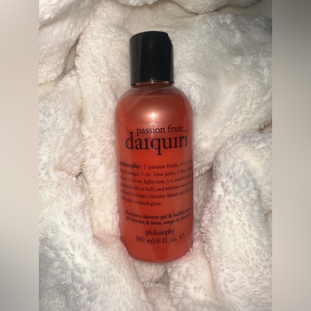 6 fl oz Philosophy Passion Fruit Daiquiri Shampoo, Shower Gel & Bubble Bath